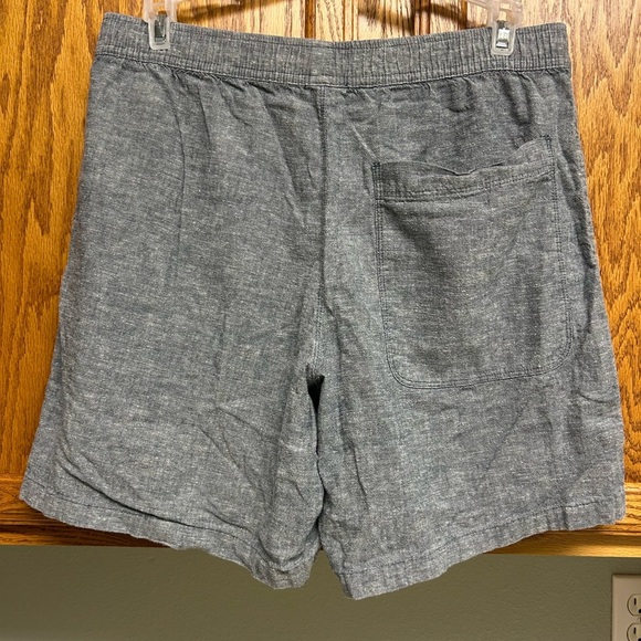 Women’s all bird Huether gray linen blend shorts size medium - Picture 2 of 5
